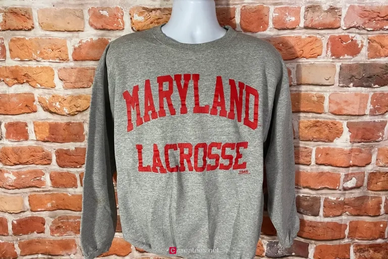 maryland lacrosse sweatshirt