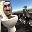 Skibidi Toilet Moto Bike Racing 2